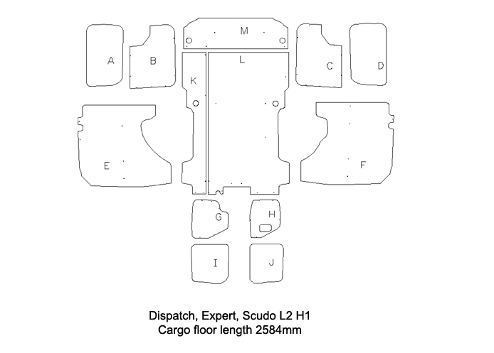 (image for) L2 H2(Feb 2007-15) Full Ply Lining Kit